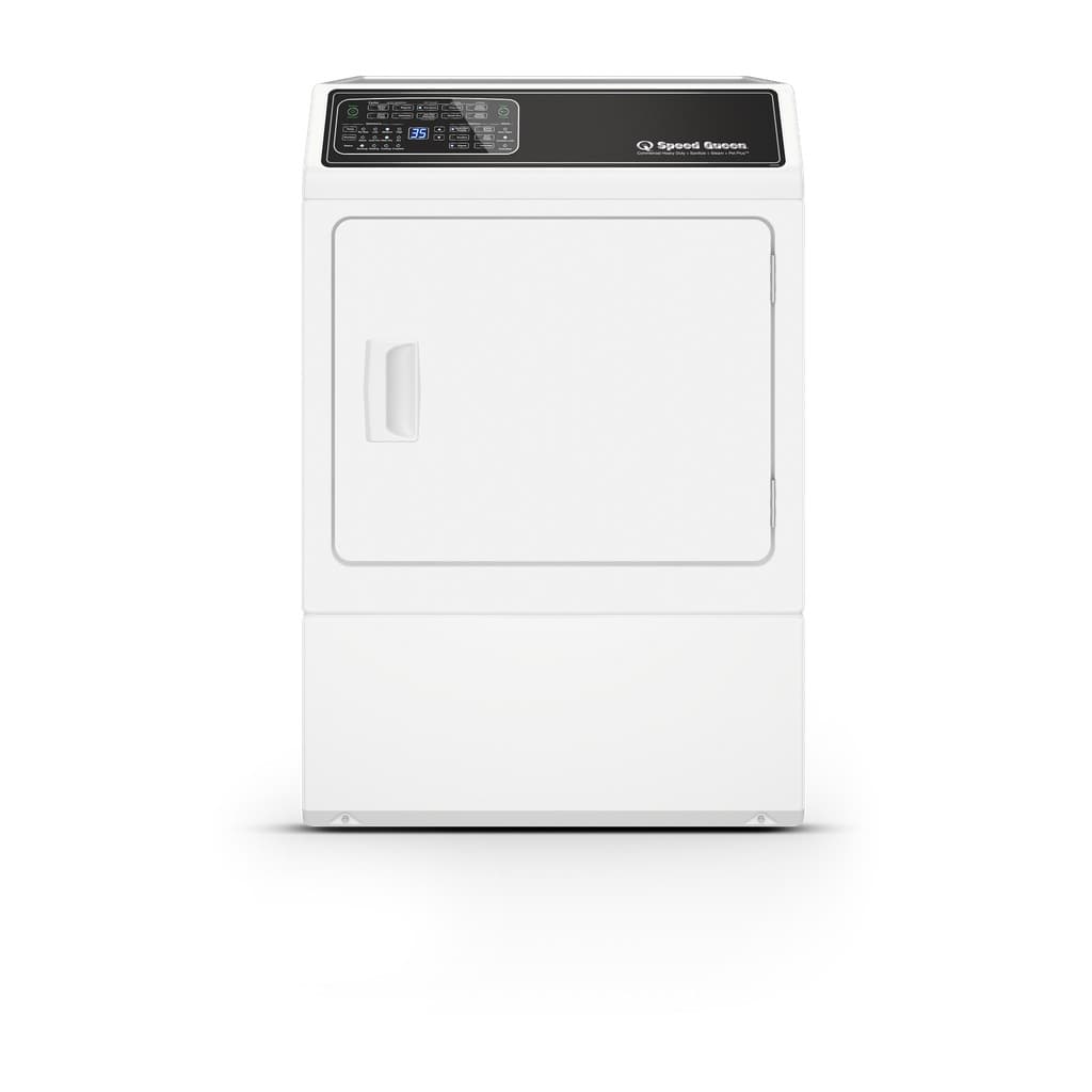 Speed Queen DF7 Sanitizing Electric Dryer, white