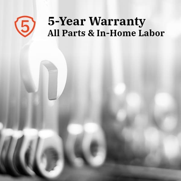 5-Year Warranty